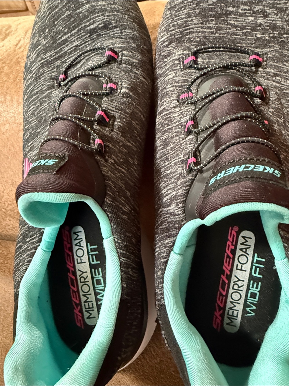 Women’s Skechers Memory Foam Wide Fit Shoes